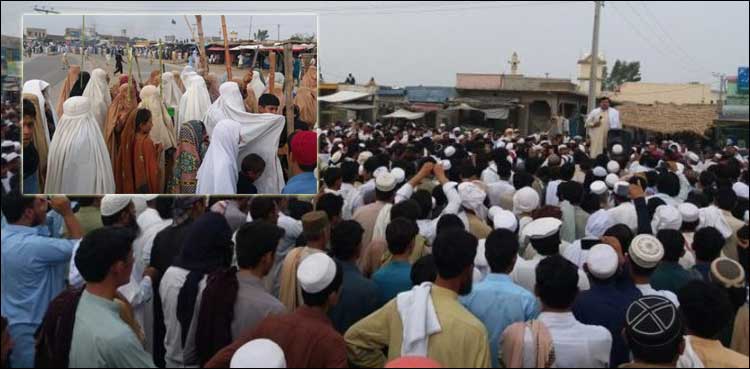 لکی مروت میں اغوا کے بعد بچے کا قتل، لواحقین کا شدید احتجاج، انڈس ہائی وے بند، چوکی نذر آتش