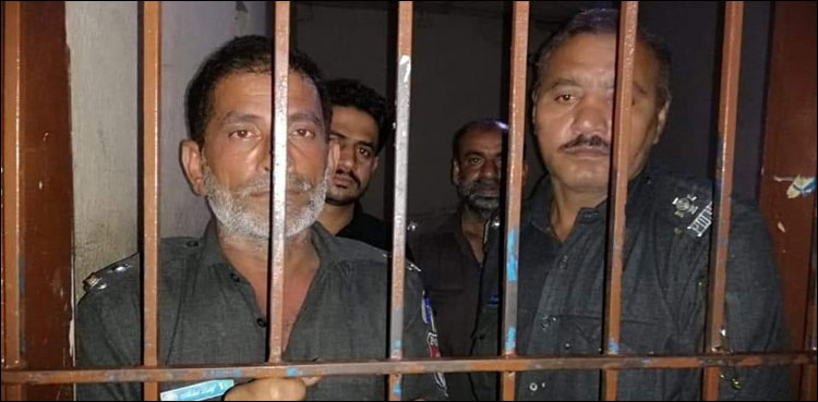شہر قائد میں بھتا خوری کرنے والے پولیس اہلکارسلاخوں کے پیچھے