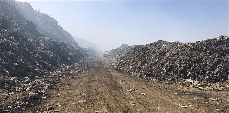 مرتضیٰ وہاب کا لینڈ فل سائٹ جام چاکرو کا دورہ