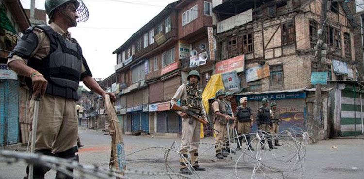 مقبوضہ وادی میں بھارتی فورسز کے مظالم جاری، اگست میں16کشمیریوں کو شہید کیا گیا