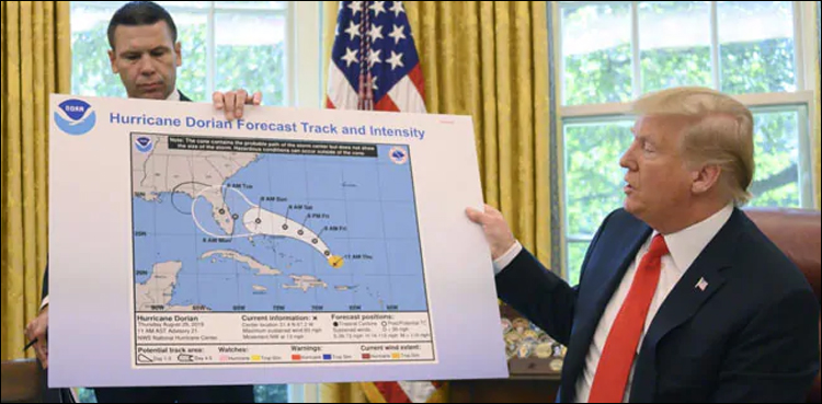 fake hurricane