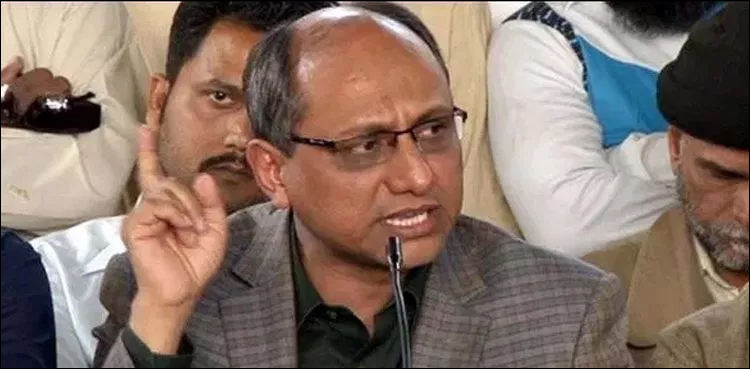 وزیر اطلاعات سندھ کا لیاقت قائم خانی سے متعلق نیب کا موقف ماننے سے انکار