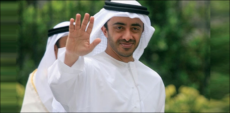 وزیرخارجہ یو اے ای عبداللہ بن زیدالنہیان کل پاکستان پہنچیں گے