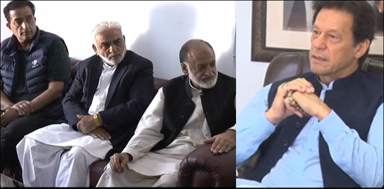 وزیر اعظم عمران خان سے کُل جماعتی حریت کانفرنس کے وفد کی ملاقات