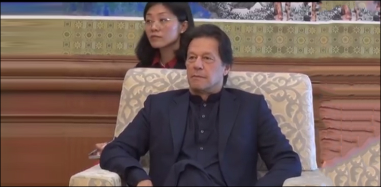 وزیراعظم عمران خان کی چین کی بڑی کاروباری کمپنیوں کے سربراہان سے ملاقاتیں