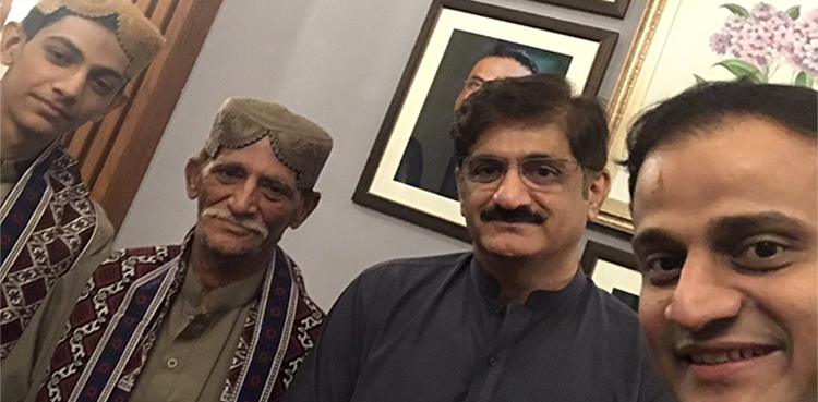 وزیراعلیٰ سندھ سےانٹر میں پہلی پوزیشن حاصل کرنے والے طالب علم کی ملاقات