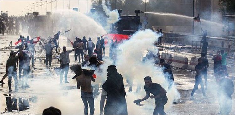 عراق میں ہونے والے پر تشدد مظاہروں کے پس پردہ اسرائیل ہے، ایران کا الزام