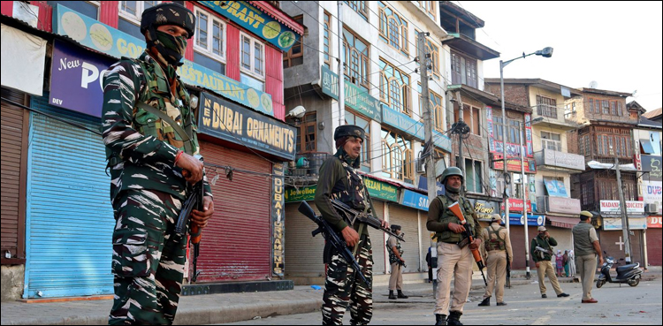 کریک ڈاؤن نے مقبوضہ کشمیر کی آبادی کو خاموش کردیا، امریکی اخبار