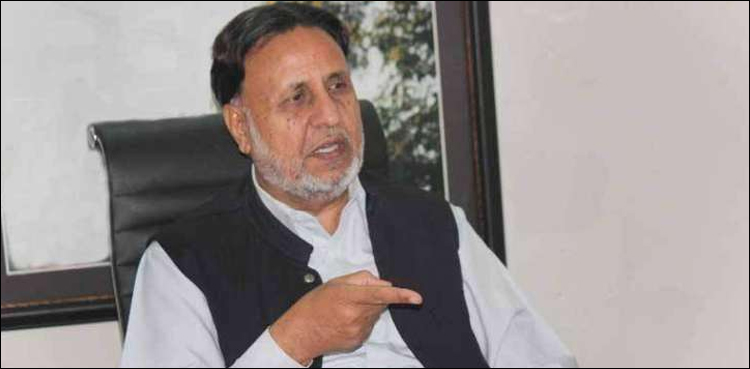 مولانا فضل الرحمن ملک میں سیاسی انتشار پھیلانا چاہتے ہیں، میاں محمود الرشید