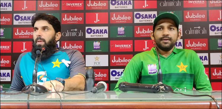 ہمیں نیچے سے کھلاڑیوں کو دیکھنے اور انہیں تیار کرنے کی ضرورت ہے، مصباح الحق