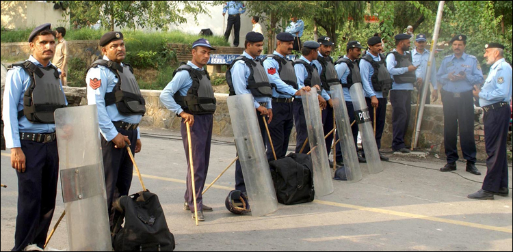 جے یو آئی ف کا ممکنہ دھرنا، اسلام آباد پولیس کی چھٹیاں منسوخ