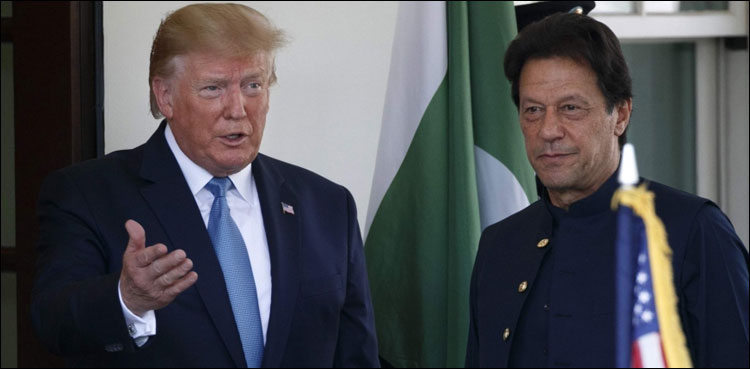 امریکی قیدیوں کی رہائی پر صدر ٹرمپ کا عمران خان سے اظہار تشکر