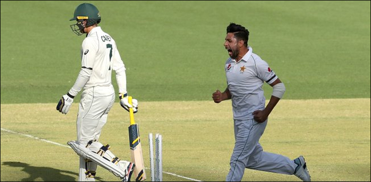 پاکستانی بولرز نے آسٹریلیا اے کے پرخچے اڑا دئیے