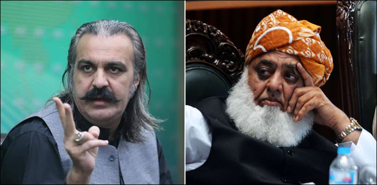 علی امین گنڈا پور کا مولانا فضل الرحمان کو بڑا چیلنج