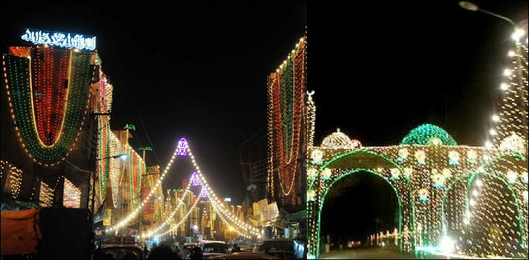 چنیوٹ: 12 ربیع الاول پر 63من وزنی کیک تیار