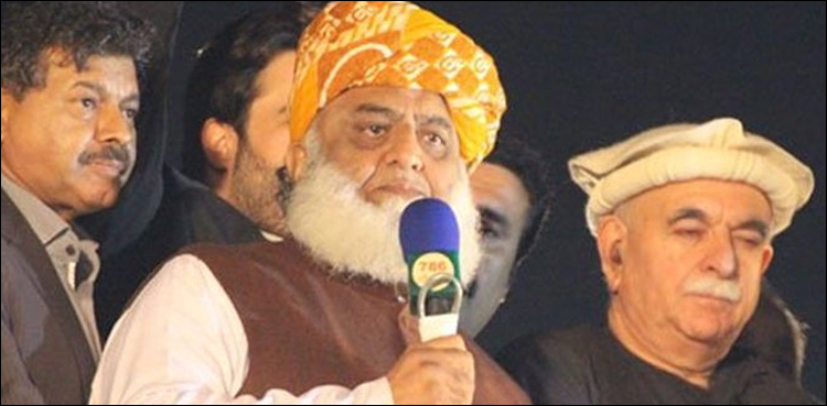 تمام اپوزیشن پارٹیوں سے مشاورت کررہے ہیں، مولانا فضل الرحمان