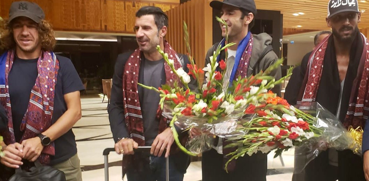 عالمی شہرت یافتہ فٹبالرز کے کراچی میں جلوے