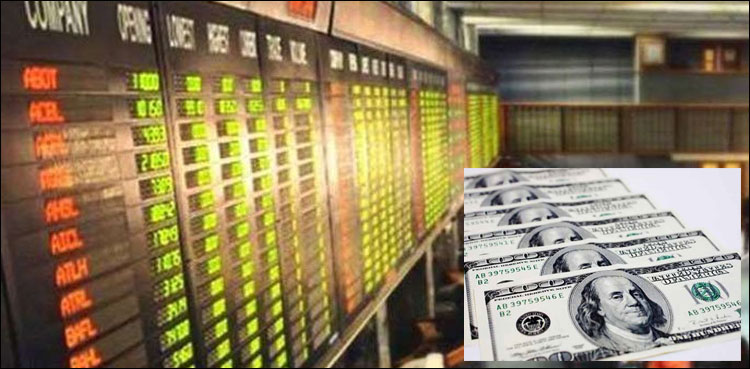 اسٹاک ایکسچینج میں تیزی، ڈالر کی قیمت کم ترین سطح پر پہنچ گئی