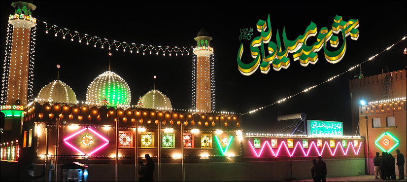 کراچی میں بھی جشن عید میلاد النبیﷺ کی تیاریاں عروج پر، فضا رنگ و نور سے روشن