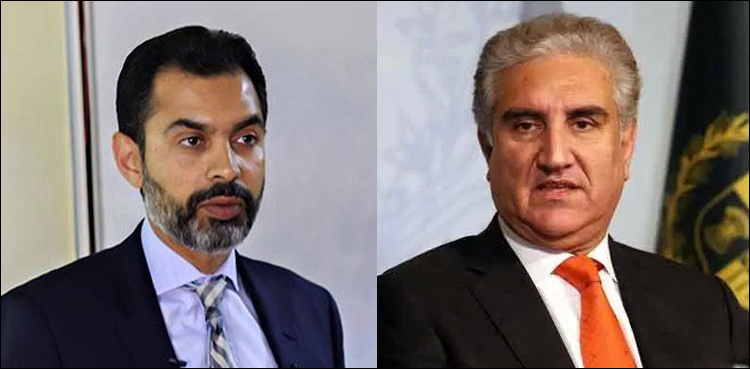 وزیر خارجہ سے گورنر اسٹیٹ بینک رضا باقر کی ملاقات