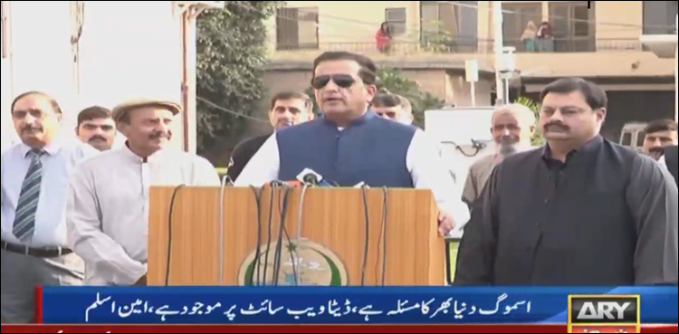 لاہور میں اسموگ کے تدارک کیلئے کام کررہے ہیں، ملک امین اسلم