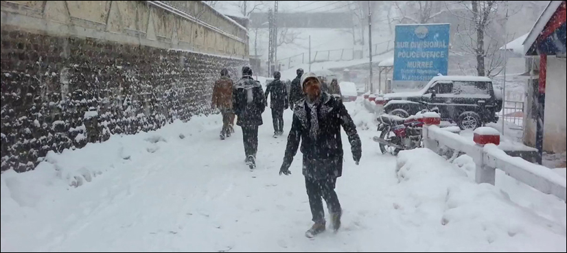 بلوچستان اور کے پی میں بارش، برفباری، موسم خوشگوار، سردی میں اضافہ