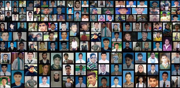 پاکستان کی تاریخ کا بڑا سانحہ، اے پی ایس حملے کو 5 برس بیت گئے