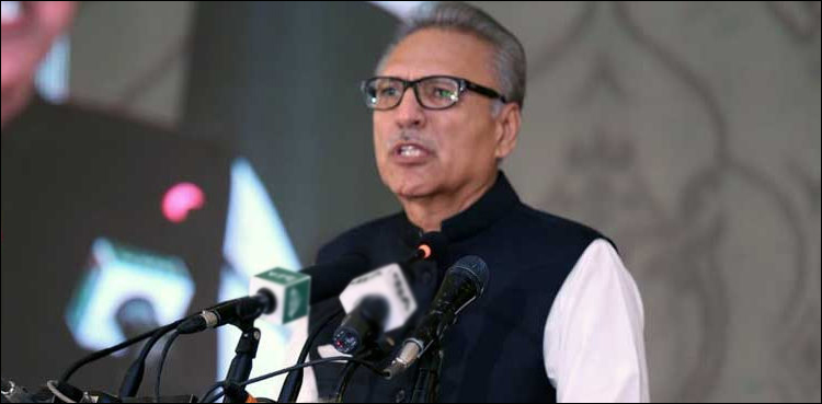 جنگوں سے امن کا حصول ممکن نہیں: صدر مملکت عارف علوی
