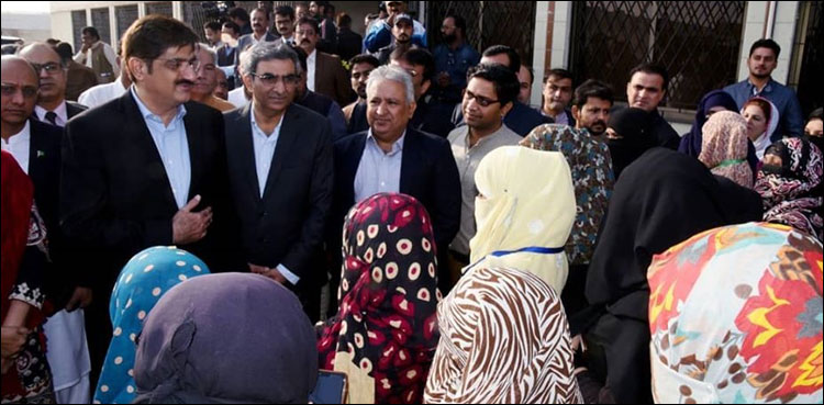وزیر اعلیٰ سندھ کا انسداد پولیو مہم کا افتتاح