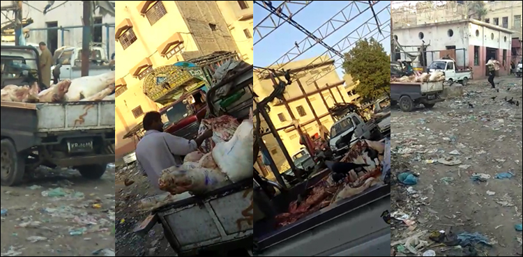 کراچی کے شہریوں کو مضر صحت گوشت کی سپلائی جاری
