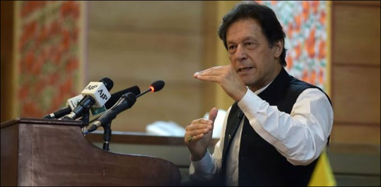 میرٹ کا سسٹم نیچے جانے سے پاکستان پیچھے چلا گیا: وزیر اعظم
