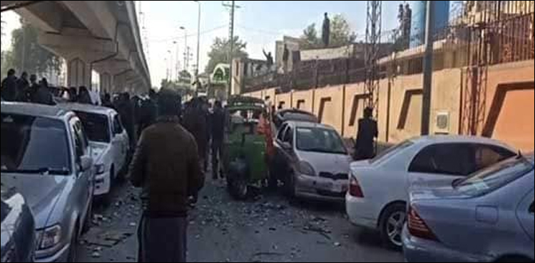 پشاورہائی کورٹ کے باہر دھماکا، تحقیقات میں پیش رفت