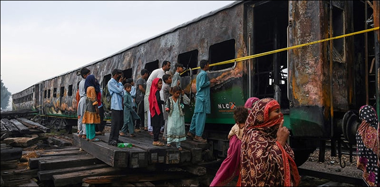 سال 2019 محکمہ ریلوے کے لیے حادثوں کا سال رہا