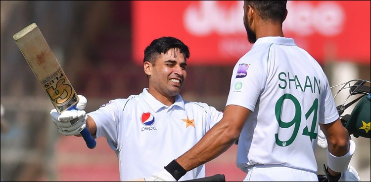 عابد علی نے ٹیسٹ کرکٹ میں ایک اورریکارڈ بنادیا
