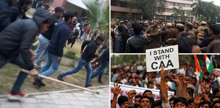 متنازع قانون کے خلاف بھارت میں پرتشدد مظاہرے اور جلاؤ گھیراؤ