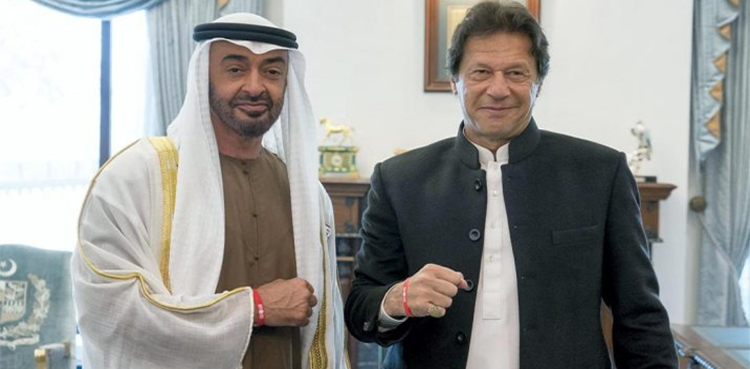 ابوظہبی کے ولی عہدکا دورہ پاکستان کا امکان