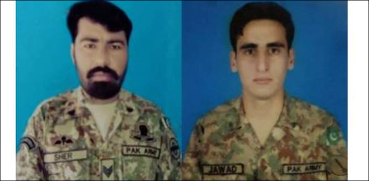 جنوبی وزیرستان : سیکیورٹی فورسز کا آپریشن، دو دہشت گرد ہلاک، دو جوان شہید