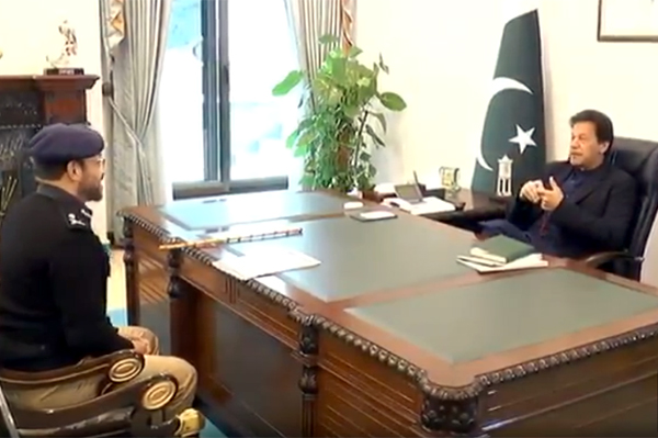 وزیر اعظم عمران خان سے آئی جی سندھ کی ملاقات
