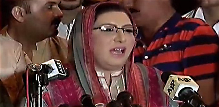 میں حفیظ شیخ کی فتح کا اعلان کرنے آئی ہوں ،فردوس عاشق