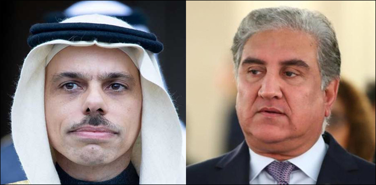 وزیرخارجہ کی سعودی ہم منصب سے ملاقات