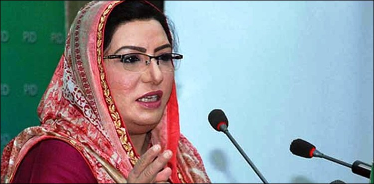استحکام پاکستان پارٹی کی سیکرٹری اطلاعات فردوس عاشق اعوان عہدے سے مستعفی