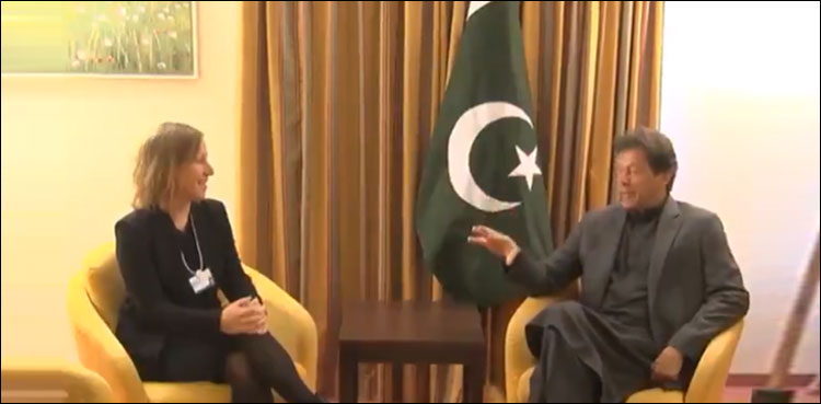 وزیر اعظم عمران خان سے یوٹیوب کی سی ای او کی ملاقات
