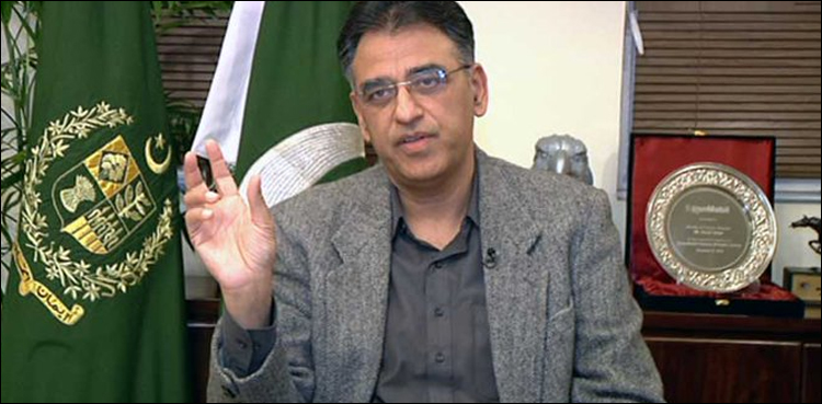 کرونا وبا پرقابو کے ساتھ لوگوں کی معاشی ضرورتیں بھی پوری کرنی ہیں، اسد عمر
