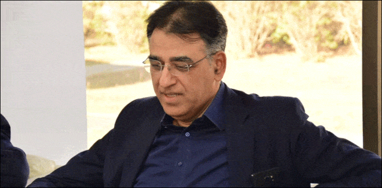 سندھ سے وعدہ ہے ترجیحی بنیادوں پر کے 4 مکمل کروائیں گے: اسد عمر