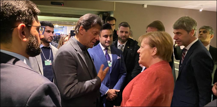 جرمن چانسلر  اینگلا مرکل کی وزیراعظم عمران خان کو  دورہ جرمنی کی دعوت