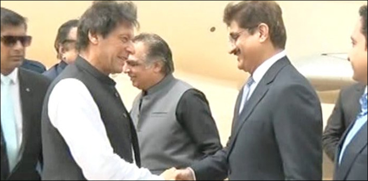 وزیر اعظم عمران خان اور وزیر اعلیٰ سندھ کی ملاقات کا شیڈول  طے