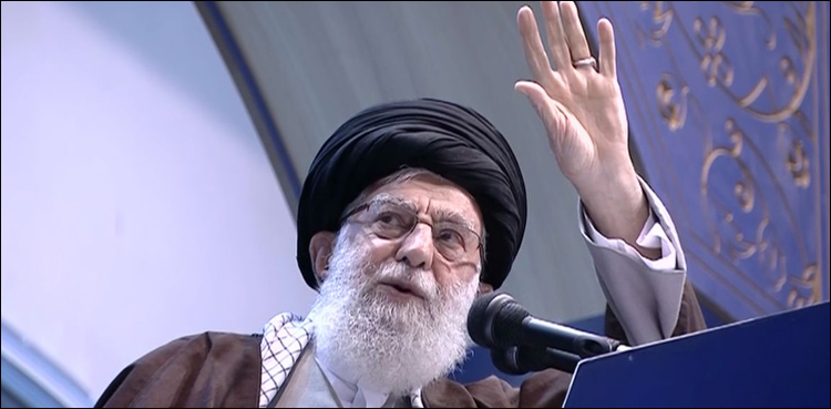 ایرانی سپریم لیڈر نے 8 سال بعد نماز جمعہ کا خطبہ دیا