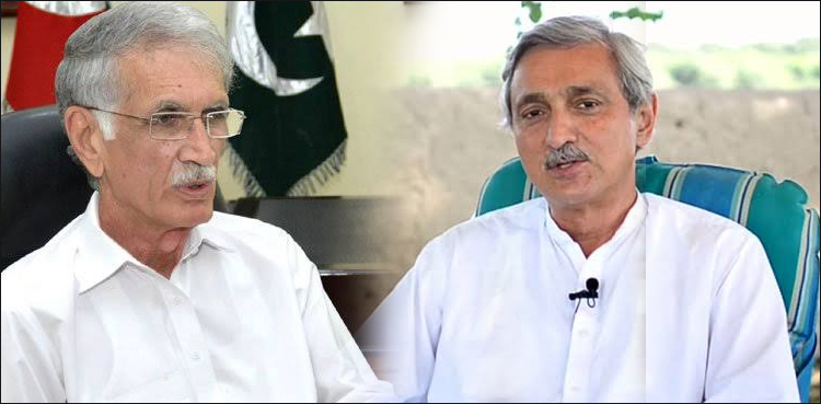 جہانگیر ترین اور پرویز خٹک اتحادی جماعتوں کو منانے کے لیے میدان میں آگئے