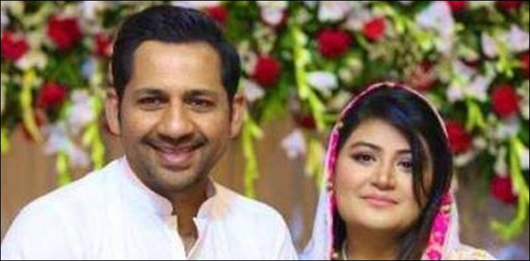 قومی کرکٹر سرفراز احمد کے ہاں ننھی پری کی آمد