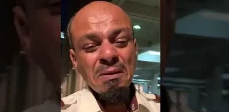 سیکورٹی گارڈ کا رونا سعودی شہزادے سے نہیں دیکھا گیا، ریالوں کی برسات کردی